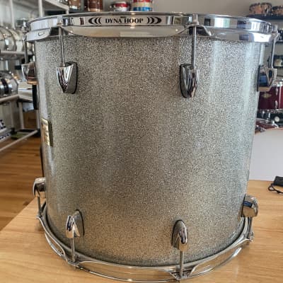YAMAHA Absolute Air Seal System 16”x14”  2000 Sliver Sparkles image 2