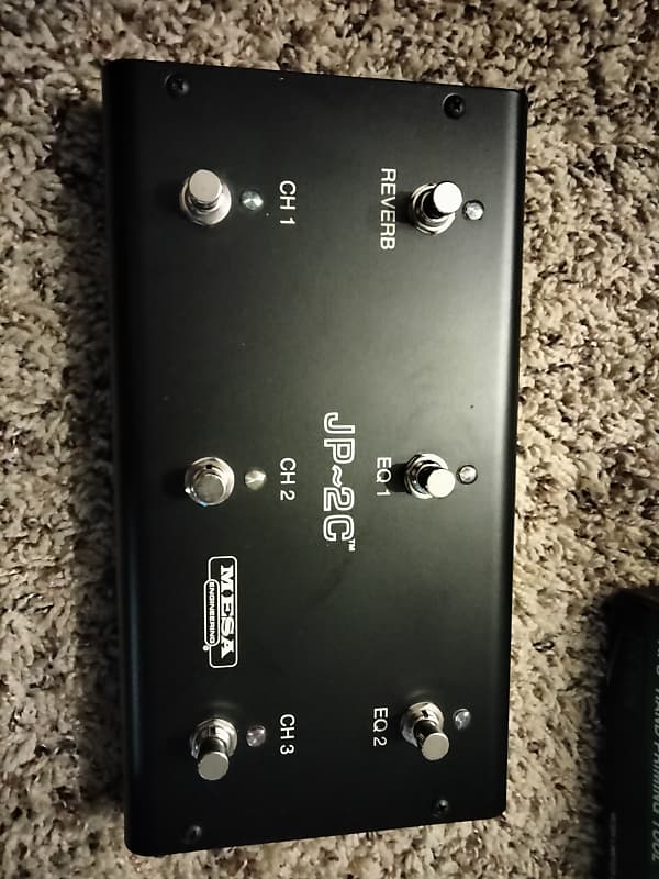 Mesa Boogie JP2C Foot Pedal 2020 Black Reverb