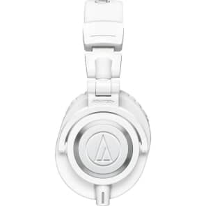 Audio-Technica ATH-M50xWH Professional Studio Monitor Headphones White + Bundle! image 5