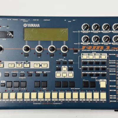 Yamaha RM1x Sequence Remixer 2000s - Blue