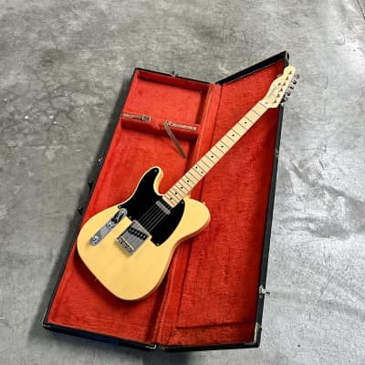 LEFTY! -MIJ Fender TL-52 Telecaster 2021 butterscotch Blond Left handed blackguard Tele 52 reissue image 6