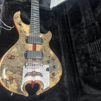 Alembic Darling Buckeye Burl with Denim Lapis ovals 2023 we are Alembic Dealers Brand New ! image 18