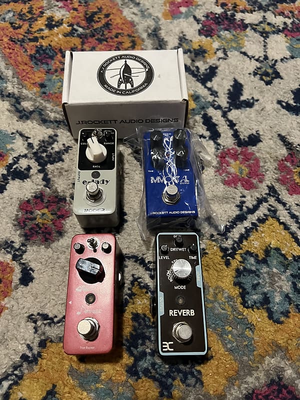 J. Rockett Immortal, reverb, Elady flanger, distortion Reverb