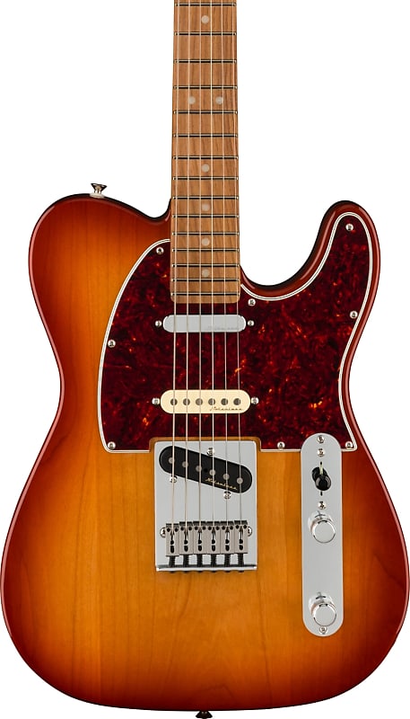Fender Player Plus Nashville Telecaster, Sienna Sunburst w/ Deluxe Gig Bag image 1