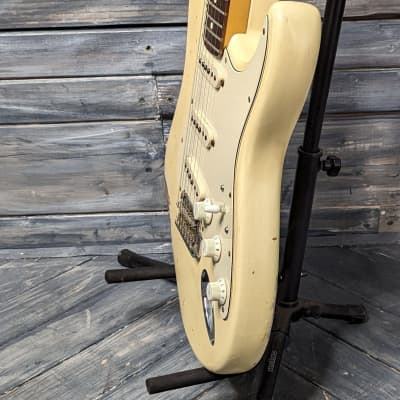 Used Fender Stratocaster Electric Guitar with Gig Bag image 6