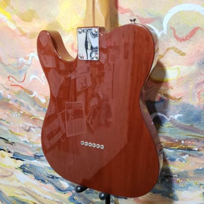 2001 Fender '69 Telecaster Thinline Natural Finish Maple Neck Mahogany Body  (Used) "Made In Mexico" image 16