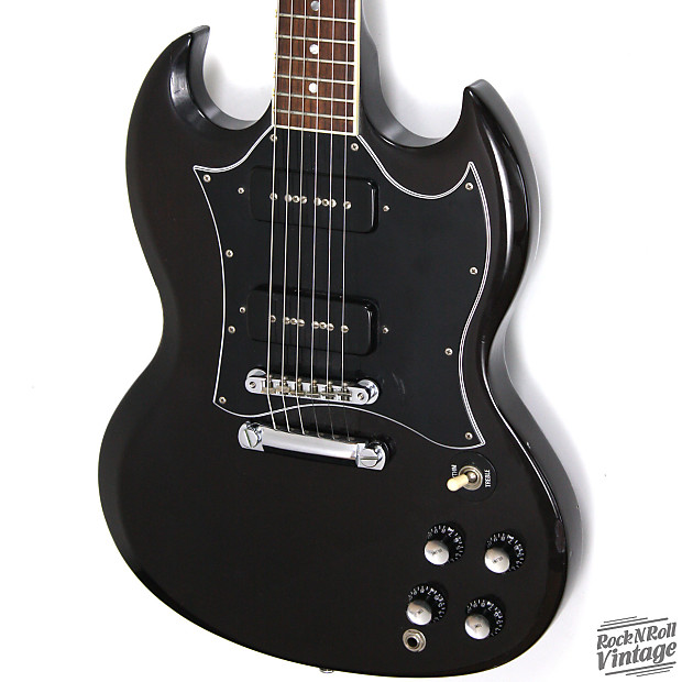2001 Gibson SG Classic Ebony Stain