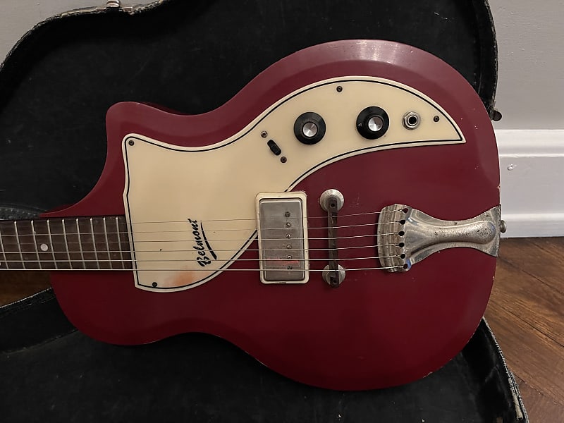 1960 Supro Belmont - Burgundy - 100% original - OHSC