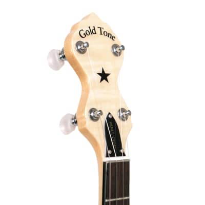 Gold Tone MM-150 Maple Mountain Openback Armrest Vintage Style Body 5-String Banjo w/Gig Bag image 9