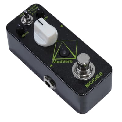 Mooer ModVerb Digital modulation/reverb Pedal with Flanger/ Vibrato/ Phaser + TAP NEW! Model 3 Modes image 2