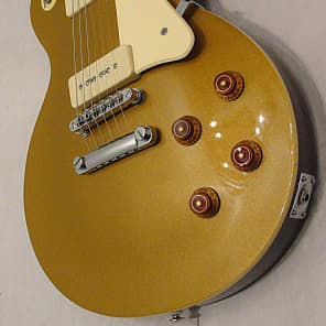 1998 Epiphone Les Paul 59' Gold Top electric Guitar Metallic