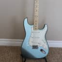 2003 Fender Standard Stratocaster with Maple Fretboard Blue Agave MIM W/ CASE