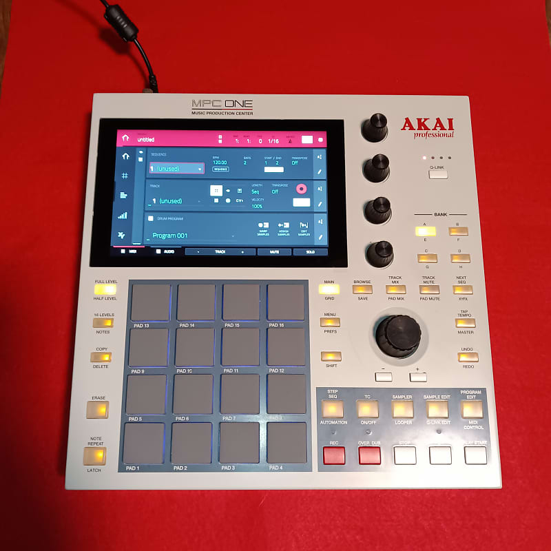 Akai MPC One Standalone MIDI Sequencer Retro Edition | Reverb