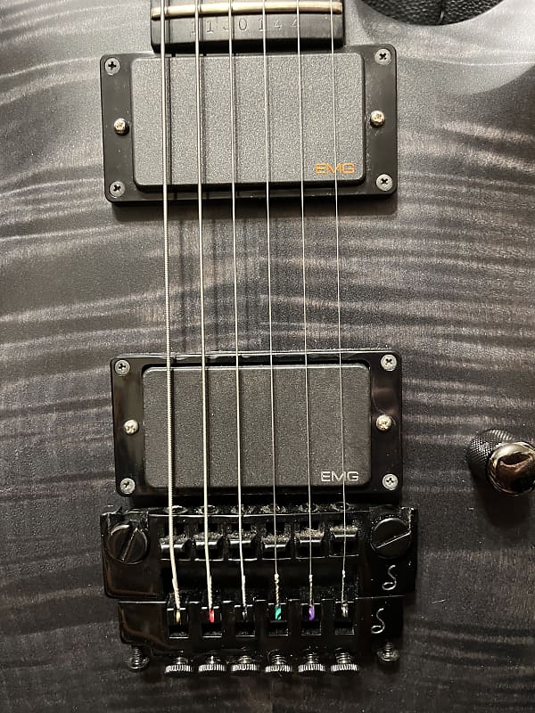 Caparison Angelus HGS 2008 - Trans Black Matt | Reverb