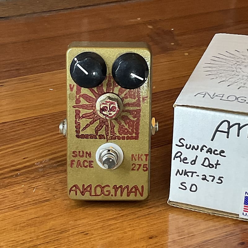 Analogman Sun Face NKT275 LED SD Fuzz Face - 楽器、器材