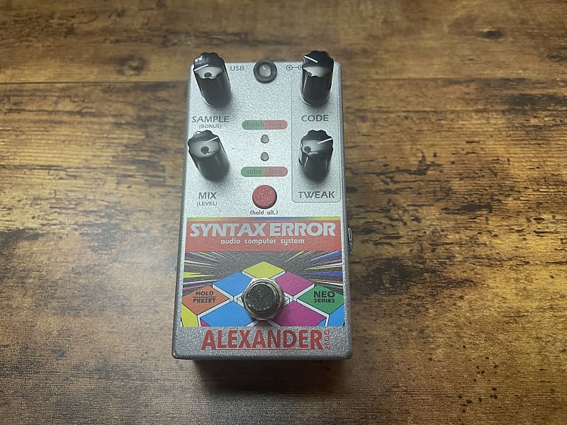 ALEXANDER | SYNTAX ERRORエフェクター Alexander Pedals Syntax Error | Reverb