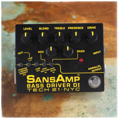 Tech 21 Sansamp Bass Driver D.I. V2 | Reverb UK