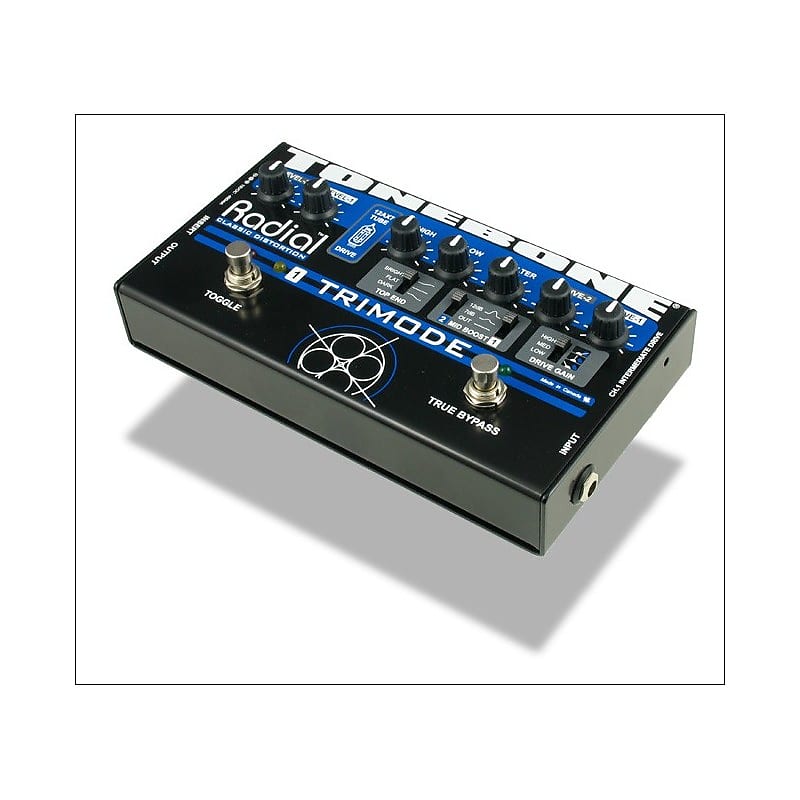 Radial ラジアル TONEBONE TRIMODE Amazon | Radial ラジアル 2CH真空管ディストーション Tonebone