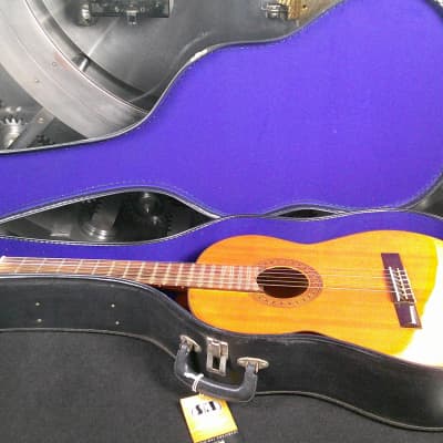 Shinano Model No 13 MIJ Classical Guitar w/ Chipboard Case image 12