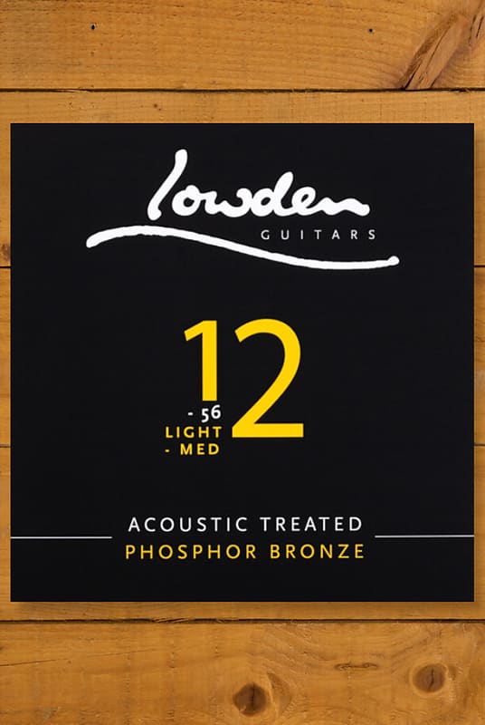 Lowden Guitar Strings | Light-Medium 12-56 - Acoustic Treated Phosphor Bronze image 1