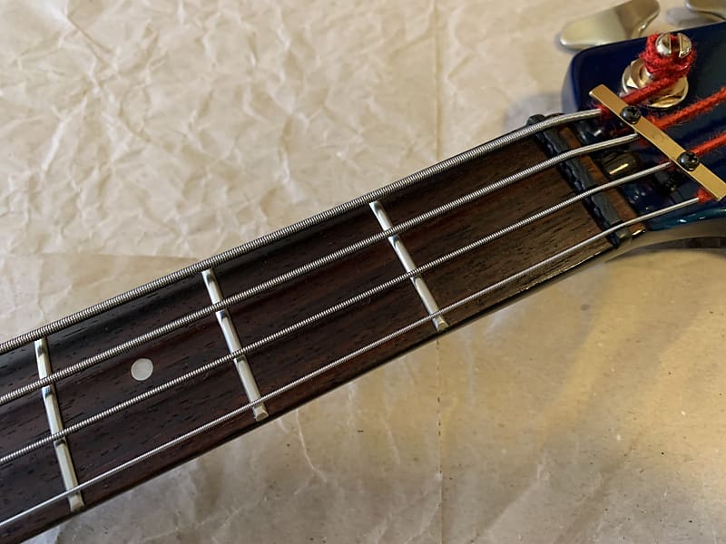 Rockoon Schaller RB-61PJ Bass guitar 1989 - Transparent Blue