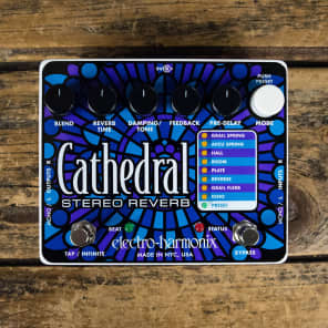 electro-harmonics Cathedral リバーブ Electro Harmonix Cathedral - stereo reverb - YouTube