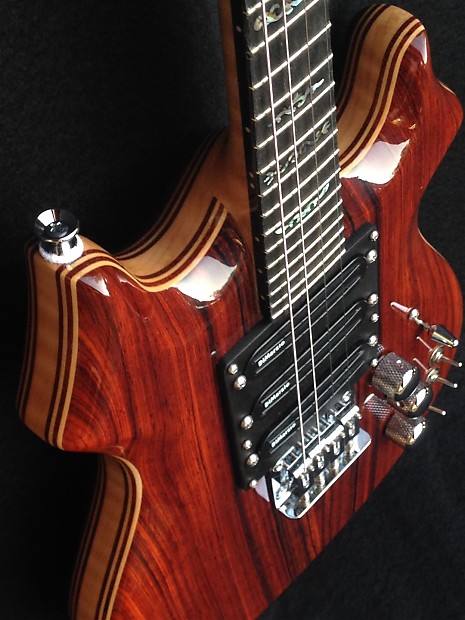Waldschmidt Guitars Electric Mandolin Jerry Garcia Tiger Guitar style