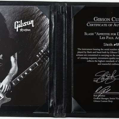 2010 Gibson Custom Shop SLASH AFD Les Paul Murphy AGED & SIGNED Appetite For Destruction '59 LP image 4