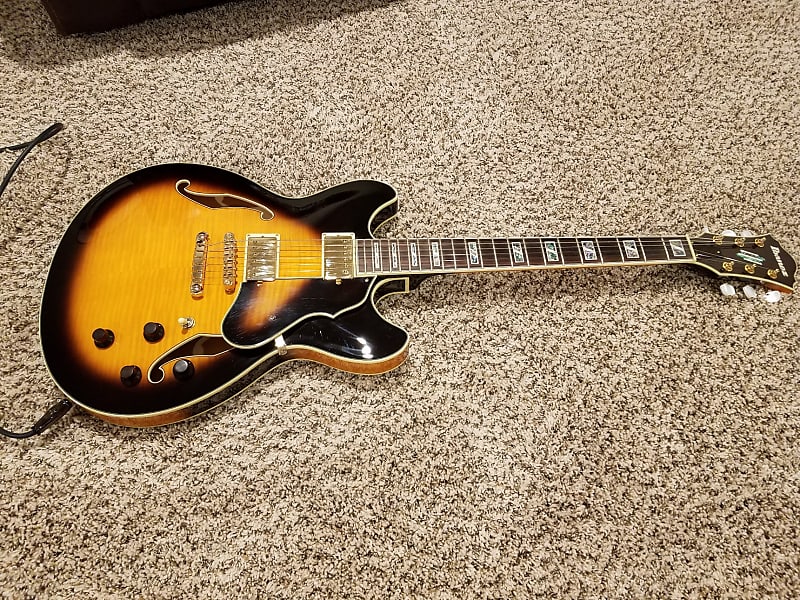 Ibanez AS-103-VB 2012 Vintage Sunburst | Reverb