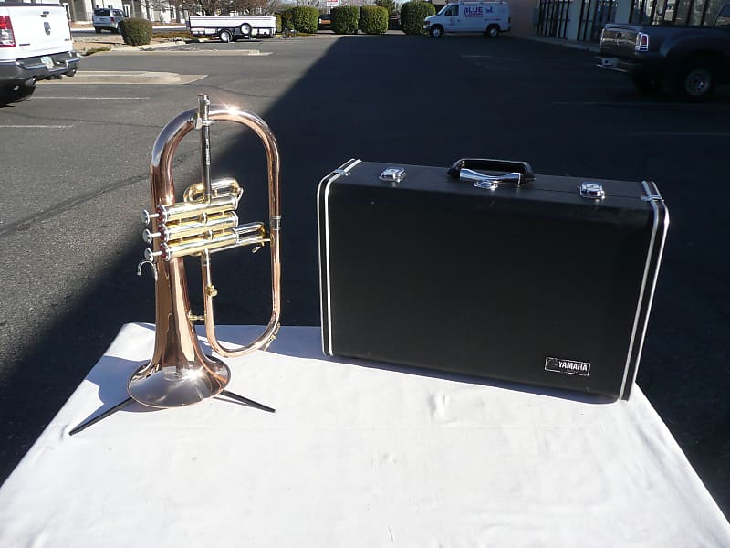 Vintage 1970's Yamaha YFH 631 Professional Flugelhorn in Reverb