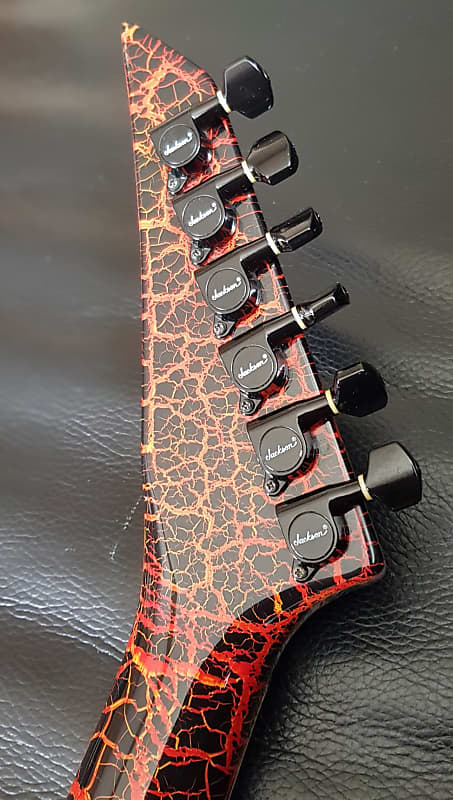 Charvel Model 6. Japan 1988. Fire Crackle. Stunning Original Condition! +  Original Silver Hardcase.