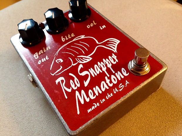 Menatone Red Snapper 3 Knob Rare Handwired #160 | Reverb Menatone Red Snapper 3 Knob Rare Handwired #160 | Reverb