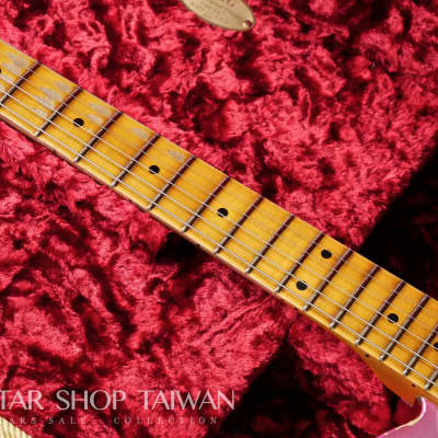 2018 Fender Custom Shop Limited Edition 50's Thinline Telecaster Relic-Pink Paisley. image 12