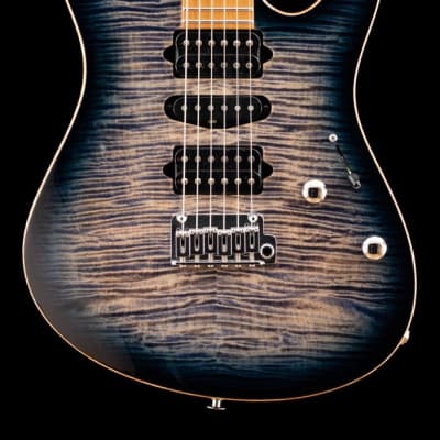 Suhr Modern Plus, Faded Trans Whale Blue Burst, Roasted Maple HSH image 20