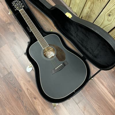 Fender Paramount PM-1E Mahogany 2021 - 2022 - Black Top FREE WRANGLER DENIM STRAP image 12
