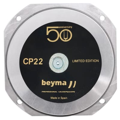 Beyma CP22 AN 50th Anniversary Limited Edition 8 Ohms 35W Bullet Tweeter image 5