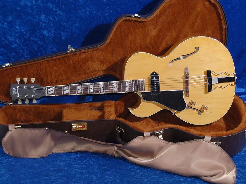 Archtop tribute AT102L Classic (Left-Handed) NEW Natural / incl. Black Hard Case / Made in Japan image 1