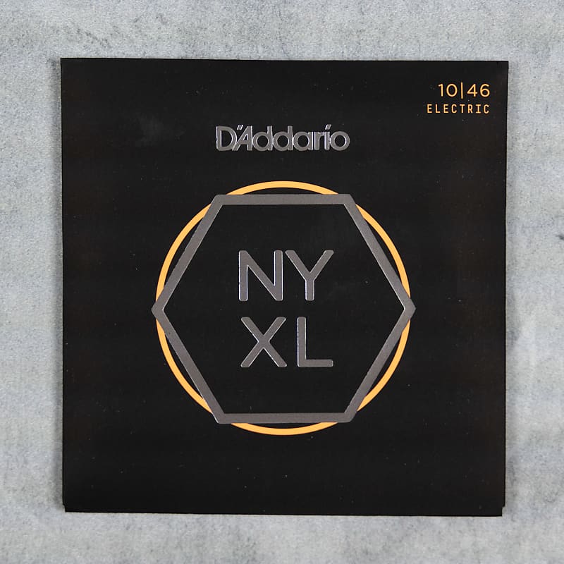 D'Addario NYXL1046 Nickel Wound Electric Guitar Strings, 10-46, Regular Light image 1