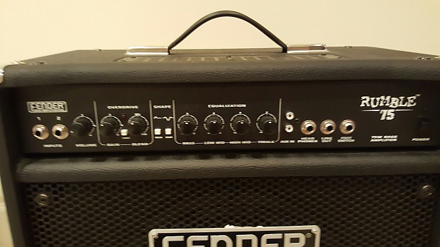 Fender Rumble 75 Watt Bass Amp | Reverb