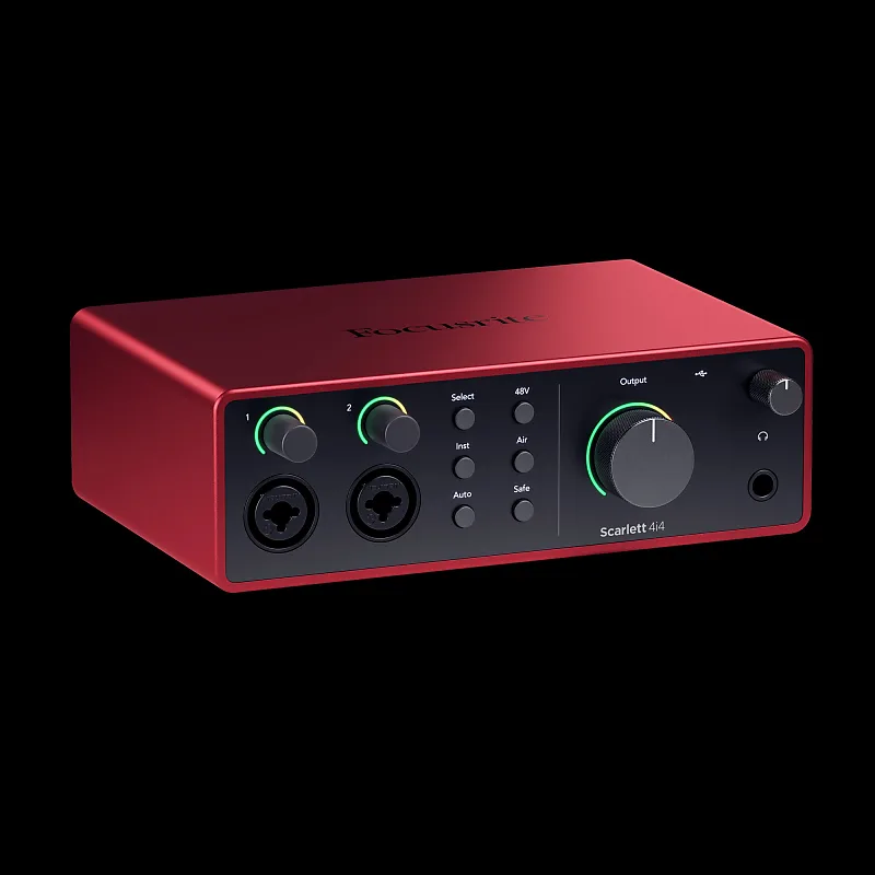 Focusrite Scarlett 4i4 4th Gen USB Audio Interface | Reverb