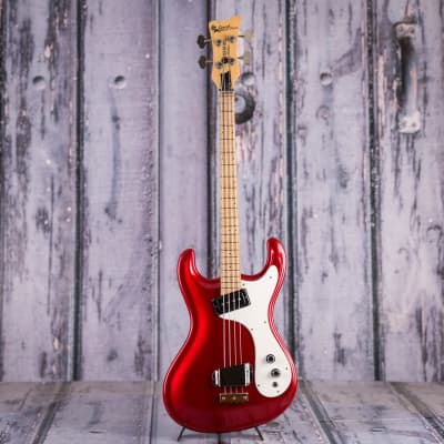 Used 1990 USA MADE Mosrite Gospel, Candy Apple Red, Serial #GB001 image 4