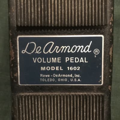 DeArmond: Volume Pedal Model 1602 | Reverb Canada