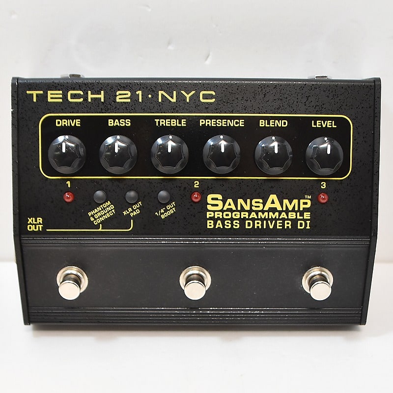 Tech 21 SansAmp Programmable Bass Driver DI