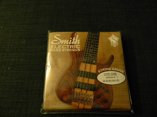 Ken Smith Rock Masters Medium Round Wound 5-String Bass Strings (44-130) image 1