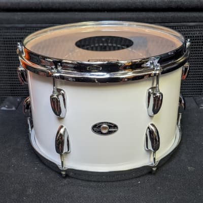 Closet Find! 1970s Slingerland White Wrap 8 x 12" Tom - Near New Condition! - Sounds Great! image 1