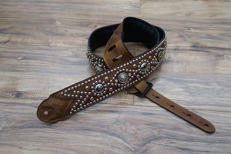 Carlino Bison Leather Swirl Strap 2023 Tan Bison Leather Reverb