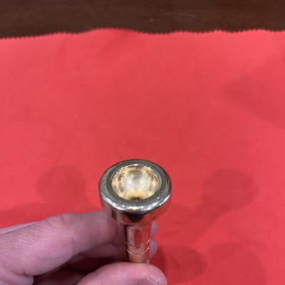 Conn Constellation 7B-N (rare) Trumpet Mouthpiece (Gold and silver plated) image 4