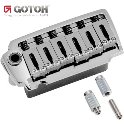 NEW Gotoh EV510T-FE Non-locking 2 Point Tremolo Bridge w/ Hardware - CHROME  | Reverb