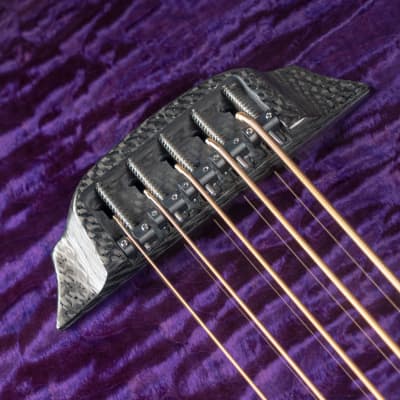 Emerald Balor Bass 5-String | Carbon Fiber Acoustic Bass Guitar image 4