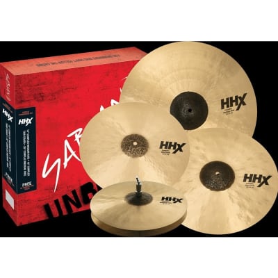 Sabian 15005XCNP HHX Complex Promotional Set Cymbal Pack w/ Cloth